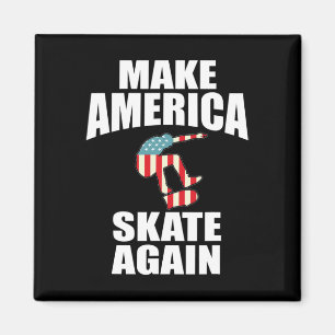 Imã Faça a América Patinar Novamente Amante do Skate