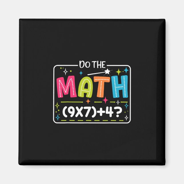 Imã Faça a Matemática 67 Meme Correspondência Professo (Frente)