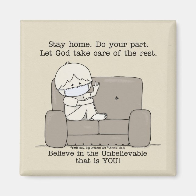 Imã Faça a sua parte (Frente)