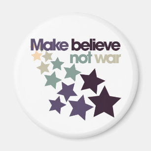 Imã Faça Acreditar que não é guerra