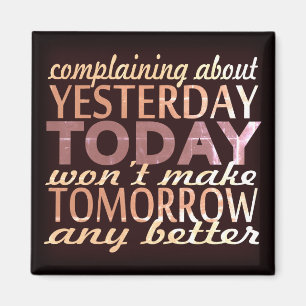 Imã Faça amanhã melhor