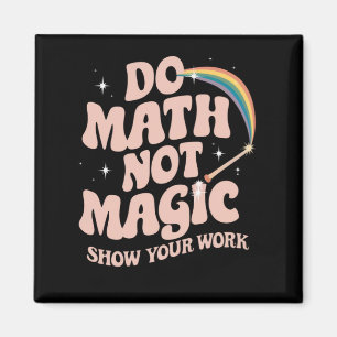 Imã Faça Cálculos Não Magia Professor de Matemática Di