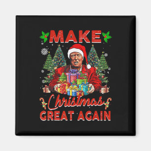 Imã Faça Excelente De Natal Novamente Papais noeis Eng