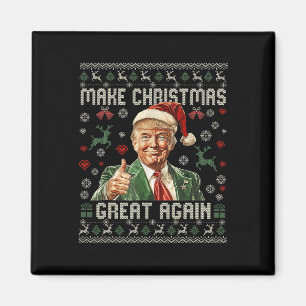 Imã Faça Excelente De Natal Novamente Papais noeis Eng