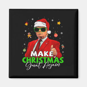 Imã Faça Excelente de Natal novamente Papais noeis eng