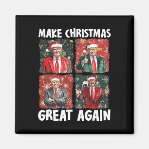 Imã Faça Excelente De Natal Novamente Papais noeis Eng