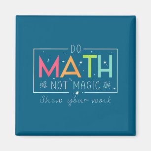 Imã Faça Matemática Divertida Não Matemática Mágica Pr