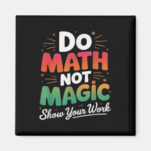 Imã Faça Matemática Não Magia Professor de Matemática