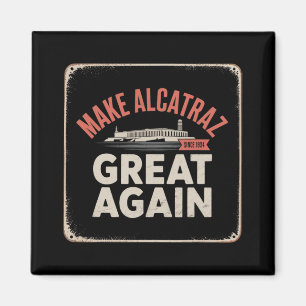 Imã Faça o Excelente de Alcatraz de novo Trump 2025 En