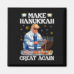 Imã Faça o Excelente de Hanukkah de novo Trump judeu U