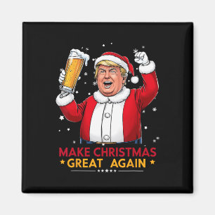 Imã Faça o Excelente de Natal de novo Trump American F