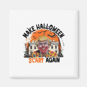 Imã Faça o Halloween Assustador Novamente Palhaço Trum