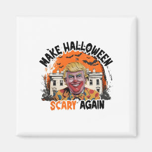 Imã Faça o Halloween Assustador Novamente Palhaço Trum