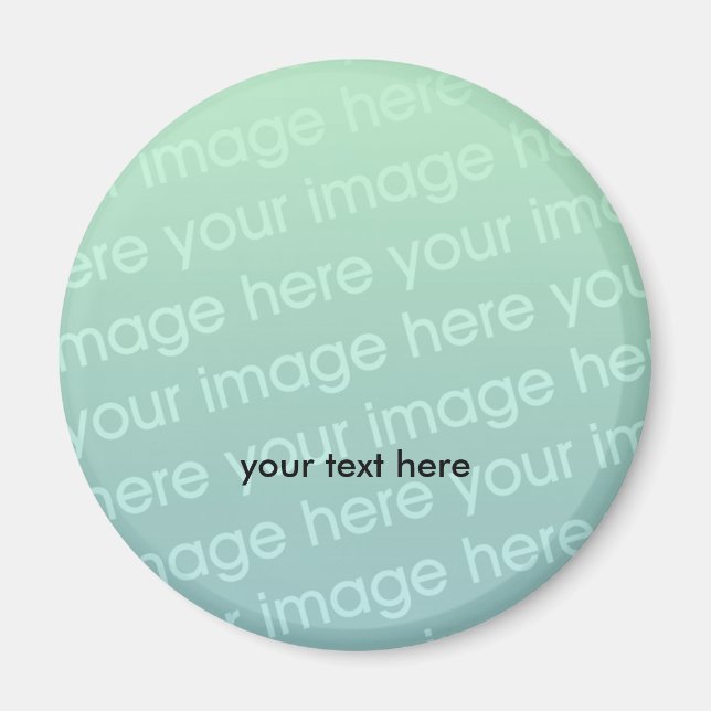 Imã Faça seu próprio ímã redondo - 2,25 polegadas (Frente)