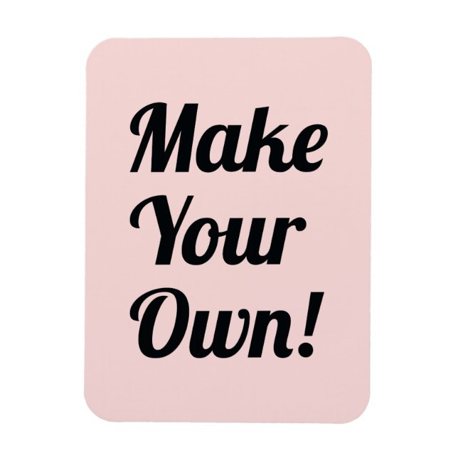 Ímã Faça sua própria impressão personalizada (Vertical)