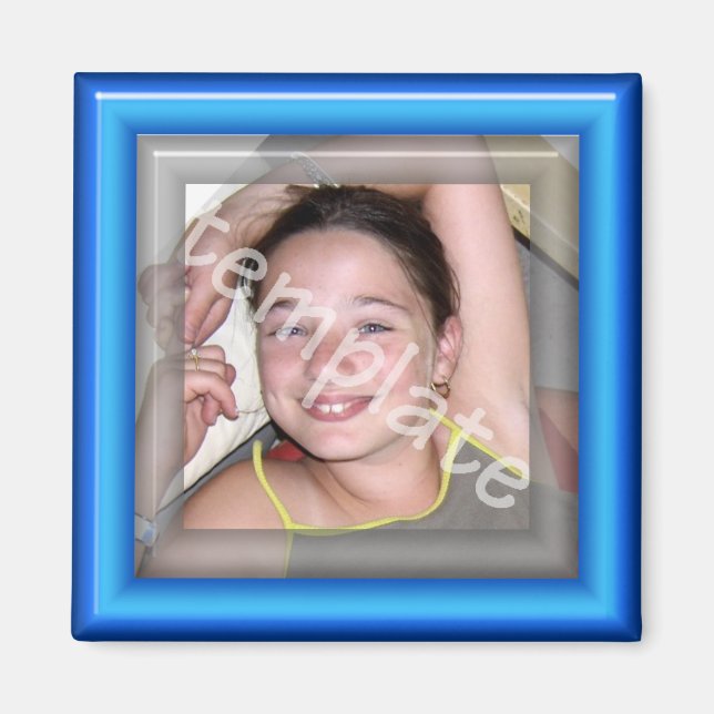 Imã faça um Magnet com sua foto (Frente)