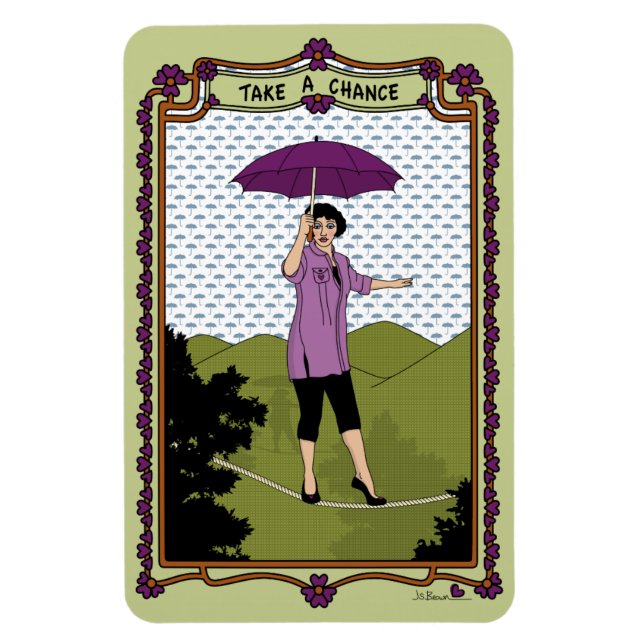 Ímã Faça Um Refrigerador Chance_A_4x6 (Vertical)