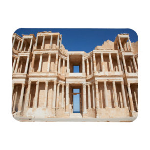 Ímã Facade E Palco Do Anfiteatro Romano
