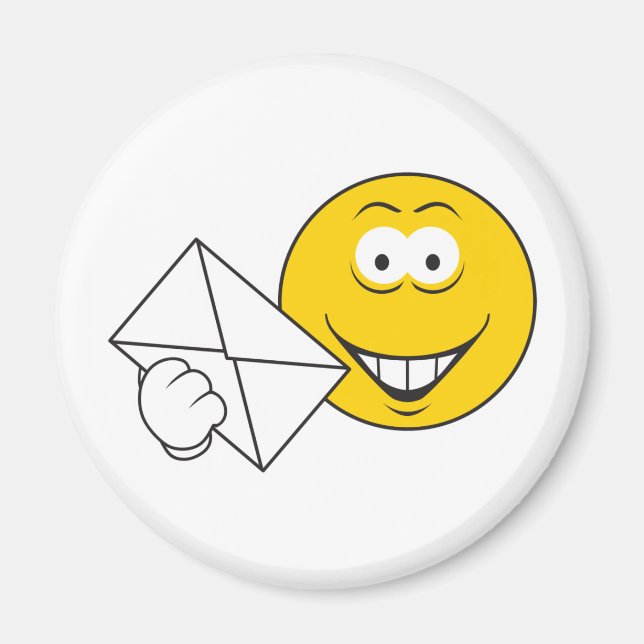 Imã Face do Postal Mailman (Frente)