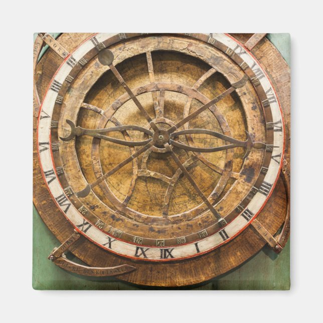 Imã Face do relógio antiga, Alemanha (Frente)