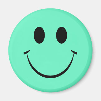 Imã Face feliz verde