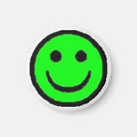 Face feliz verde