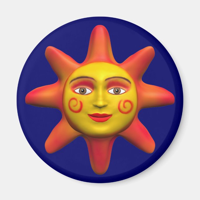 Imã face solar (Frente)