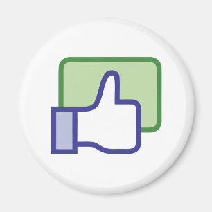Imã Facebook gosta do botão