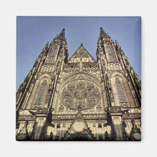 Imã Fachada da catedral de St. Vitus
