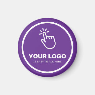 Imã Fácil Carregamento de Logotipo Personalizado Mínim