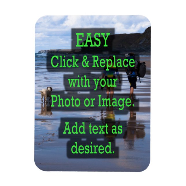 Ímã Fácil clique para Criar a sua própria vertical (Vertical)