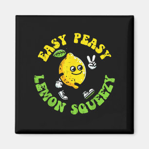 Imã Fácil Peasy Limão Squeezy Paz Dito Divertido Homen
