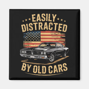 Imã Facilmente Distraído Por Velho Carro Clic Guy Engr