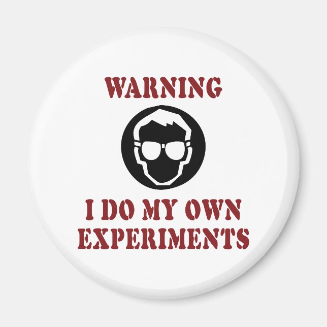 Imã Faço Meus Próprios Experimentos - Inventor Cientis (Frente)