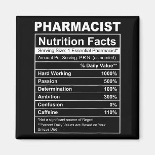Imã factos nutricionais do farmacêutico - farmácia eng