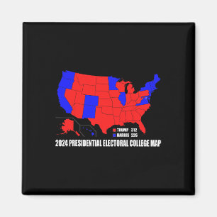Imã Faculdade Eleitoral Presidencial Mapa EUA Trump Ha