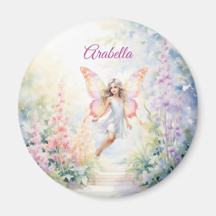 Imã Fada bonito de borboleta de Pastel em Jardim Flor
