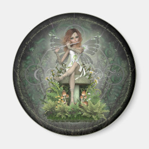 Imã Fada Cristal ~ Fluto Magico