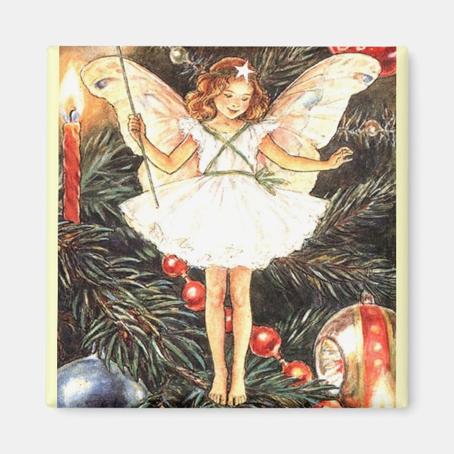 Imã Fada de árvore de Natal (Frente)
