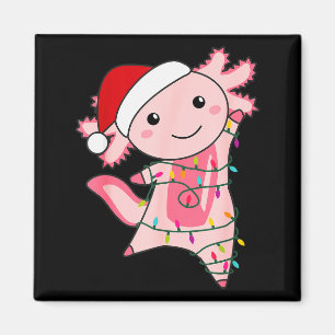 Imã Fada de Natal Axolotl Luz de Natal Axolotl