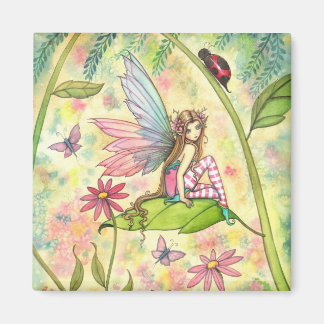 Imã Fada e Ladybug de Flor