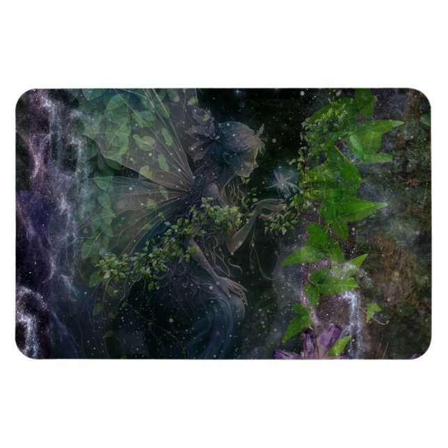 Ímã "Fada Espacial Celestial"  (Horizontal)
