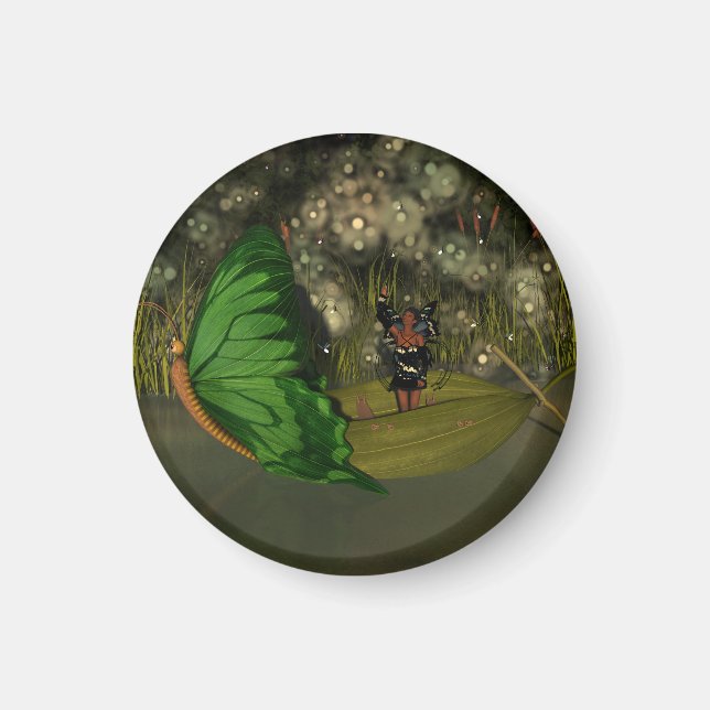 Imã Fada Fácil no Barco com Vagalumes (Frente)