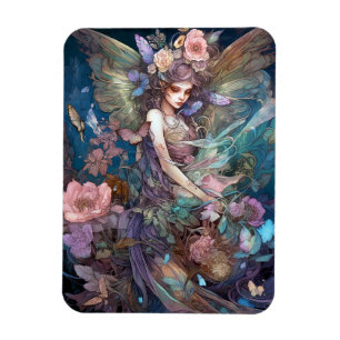 Ímã Fada Mulher Fantasy Art
