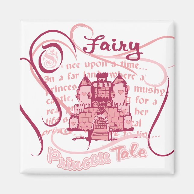 Imã Fada Princesa Bebê (Frente)