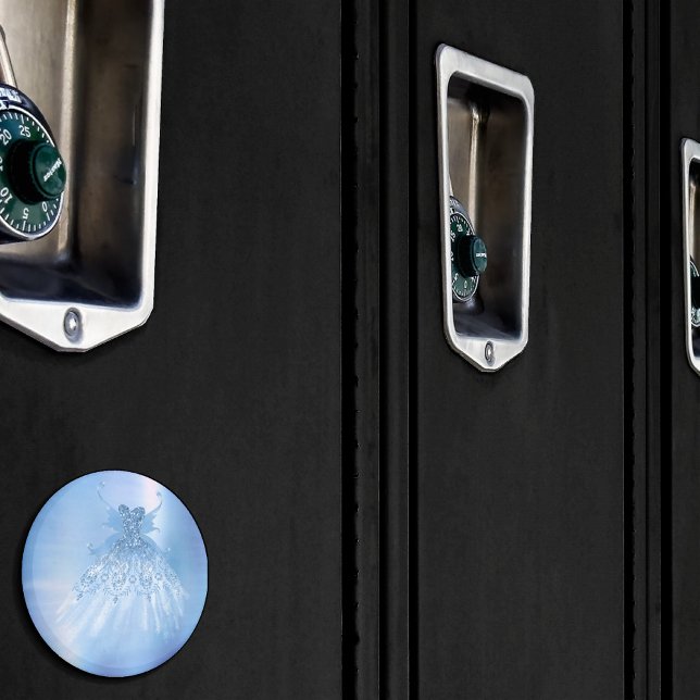 Imã Fada Wing Ice Gown | Sheen Iridescente Azul-Geado (Criador carregado)