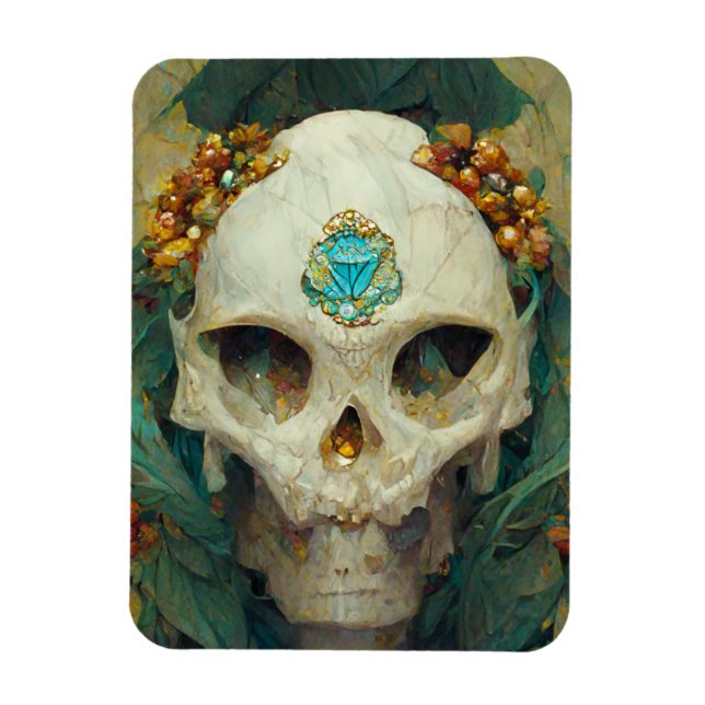 Ímã Fae Skull Fantasy (Vertical)