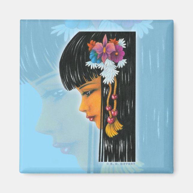 Imã Faerie tropical (Frente)