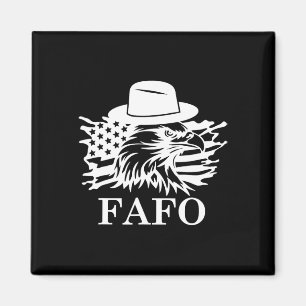 Imã Fafo Trump Bandeira EUA, Donald Trump Fafo Sinal,