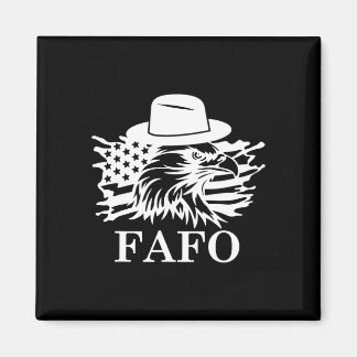 Imã Fafo Trump Bandeira EUA, sinal de Fafo Donald Trum